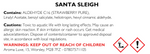Santa's Sleigh - Snap Bar (Large)