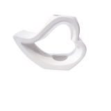 Romeo Heart Shaped Ceramic Wax Burner - Various Colours