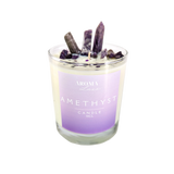 Relax - Amethyst Crystal Candle - 220g | 30cl (Lavender)