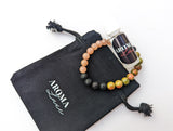 Unakite & Super Seven - Lava Crystal Diffuser Bracelet