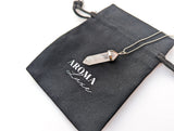Rose Quartz - Hexagonal Crystal Pointed Necklace