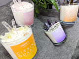 Relax - Amethyst Crystal Candle - 220g | 30cl (Lavender)