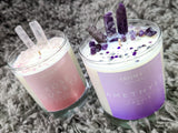 Relax - Amethyst Crystal Candle - 220g | 30cl (Lavender)
