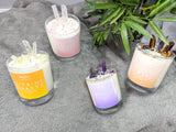 Relax - Amethyst Crystal Candle - 220g | 30cl (Lavender)