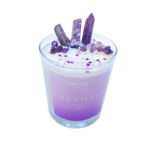 Relax - Amethyst Crystal Candle - 220g | 30cl (Lavender)