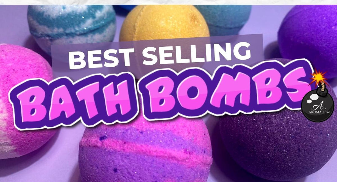 Bath Bomb Blast off! Our Best Selling Bath Bombs | Aroma Luxe