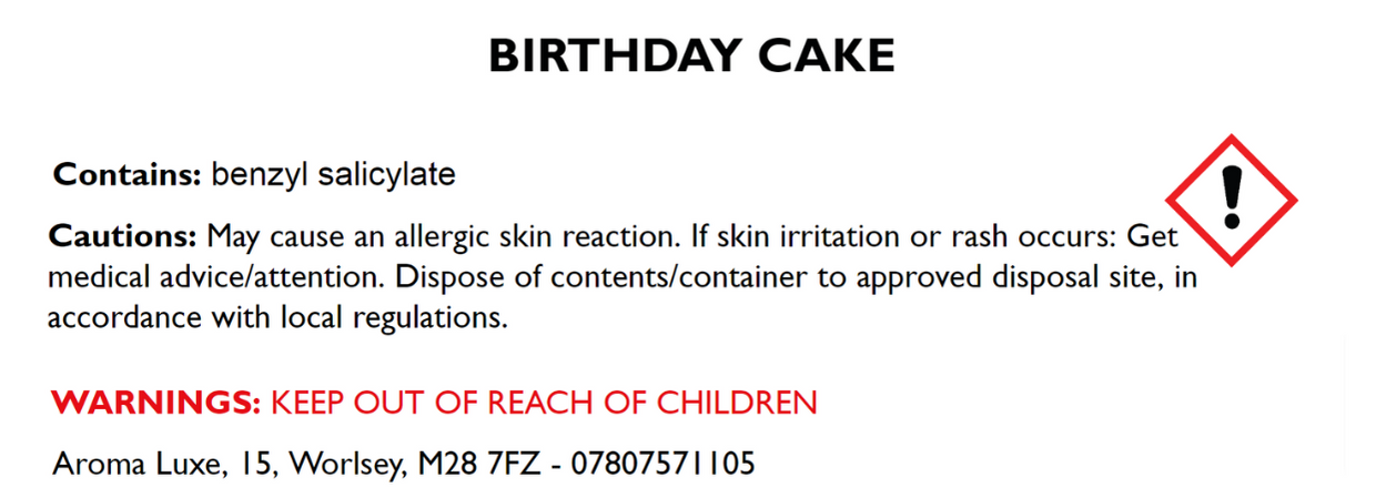 Birthday Cake - Snap Bar (Large)