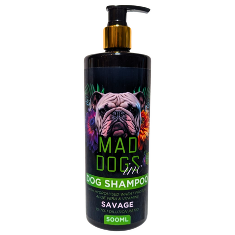 Savage Scented Dog Shampoo – Inspired by Dior Sauvage | Deep Cleansing & Odour Control