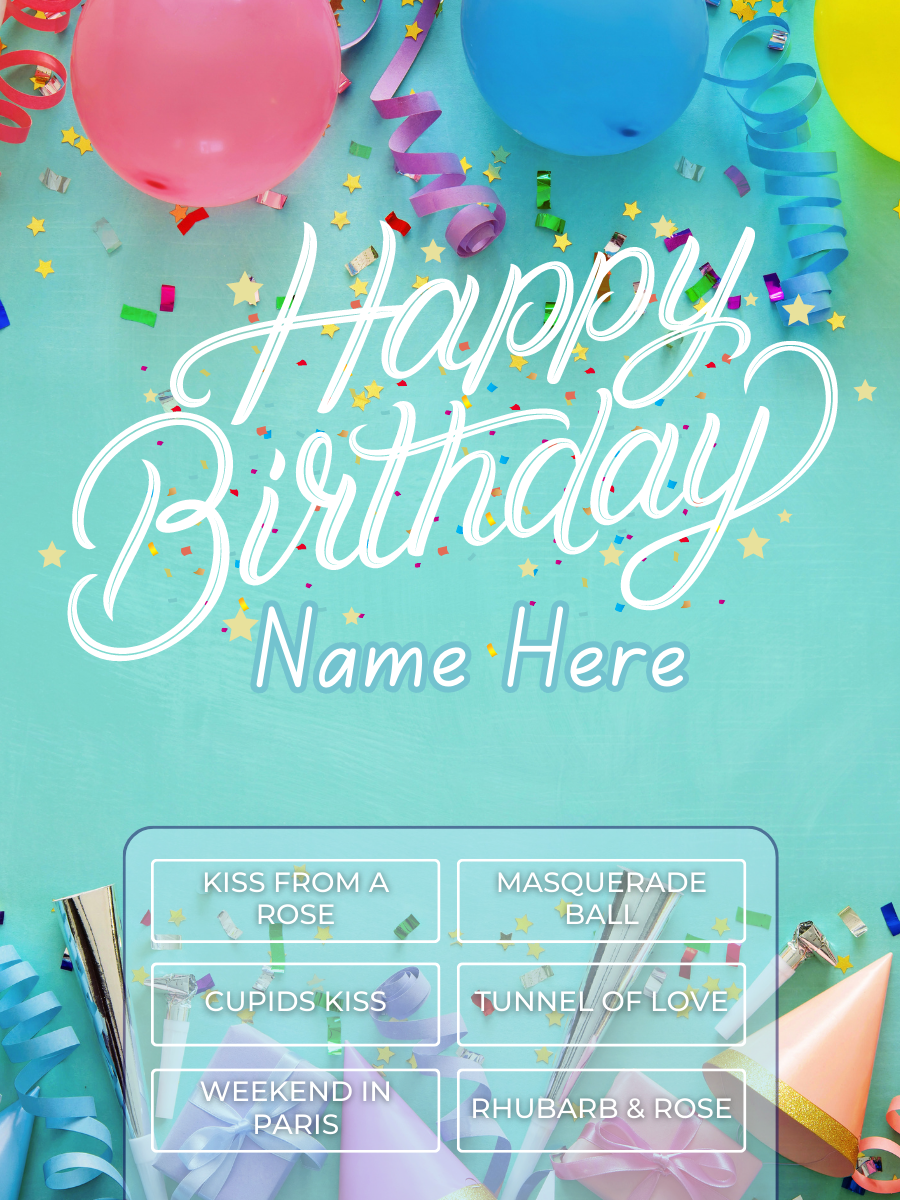Personalised Birthday Message - Wax Melt Gift Set