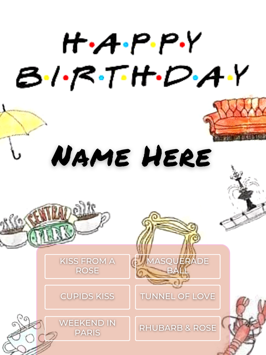 Personalised Birthday Message - Wax Melt Gift Set