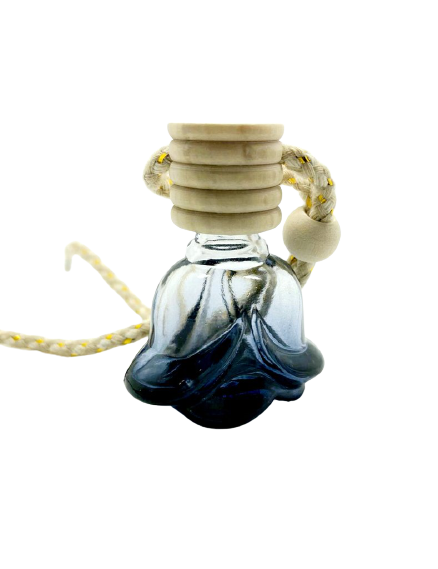 Rose Bottle | Car Diffuser | 10ml | Adjustable Hanging Air Fresher - Various Scents