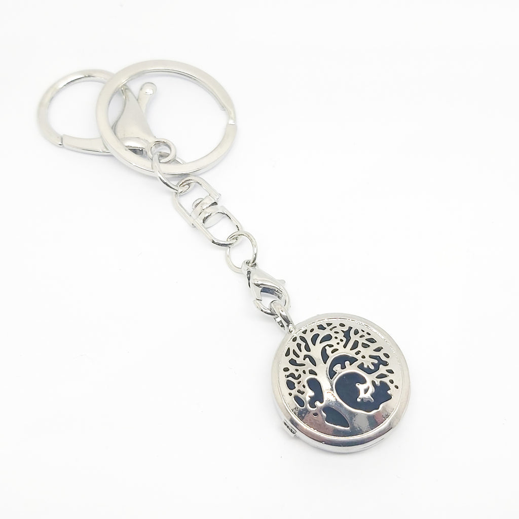 Keyring Diffuser Locket with Colour Pads - Various Scents