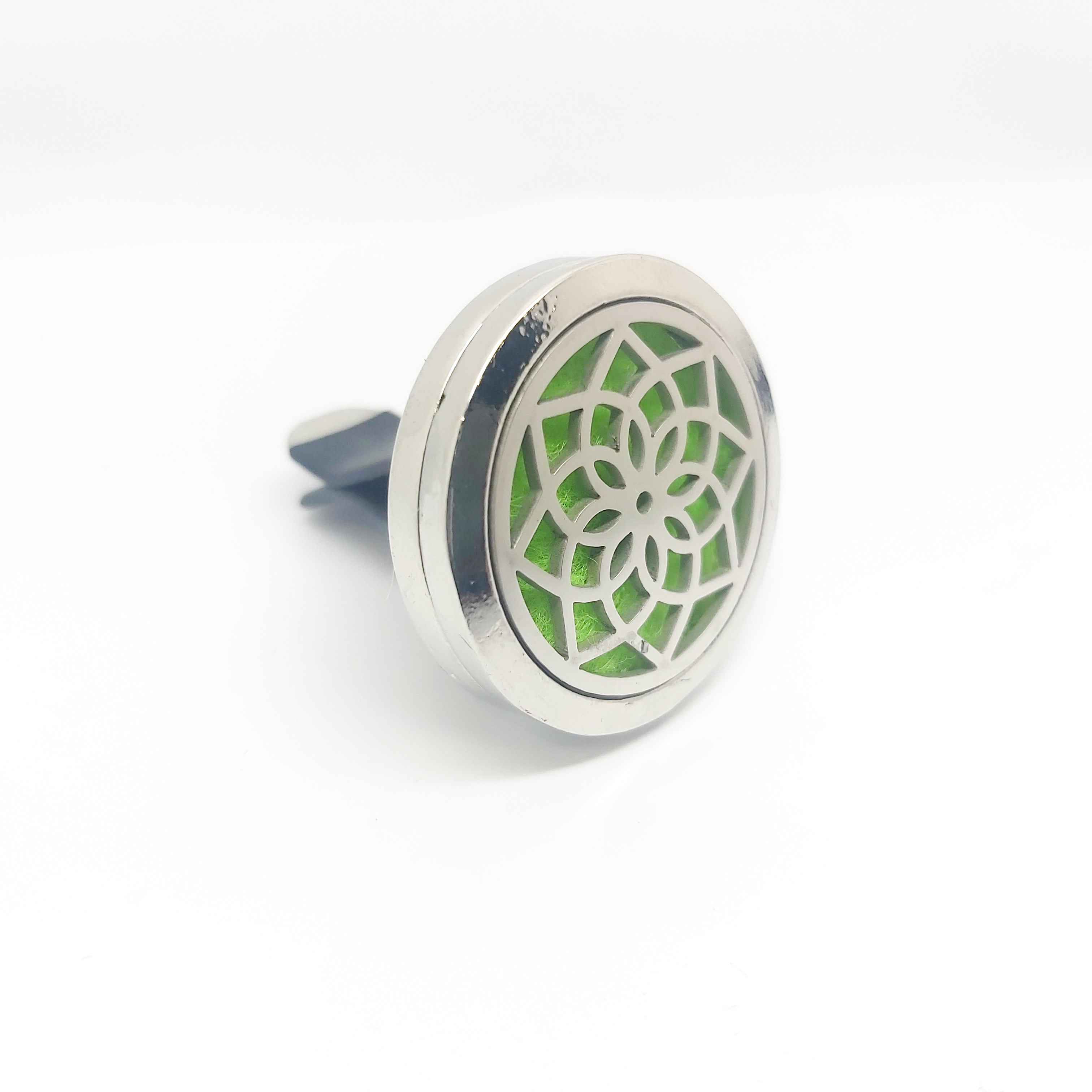 Car Diffuser Locket Vent Clip with Colour Pads - Various Scents