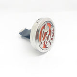 Car Diffuser Locket Vent Clip with Colour Pads - Various Scents