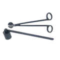 Candle Accessory Set | Trimmer & Snuffer - Matte Black