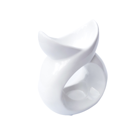 Serenity Ceramic Wax Burner - White