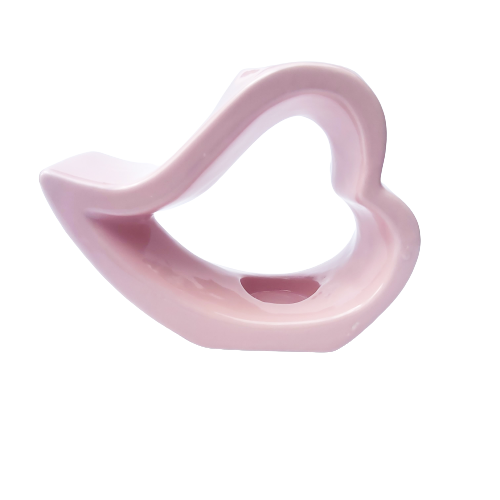 Romeo Heart Shaped Ceramic Wax Burner - Various Colours