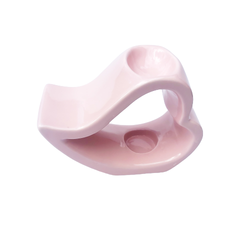 Romeo Heart Shaped Ceramic Wax Burner - Various Colours