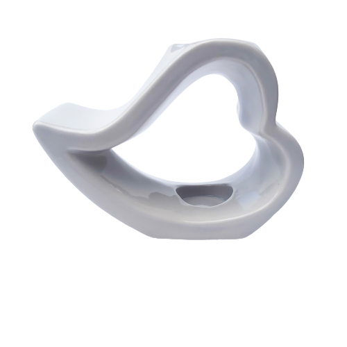 Romeo Heart Shaped Ceramic Wax Burner - Various Colours