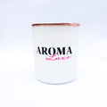 White - Vogue Wood Wick Candle - 200g | Various Scents