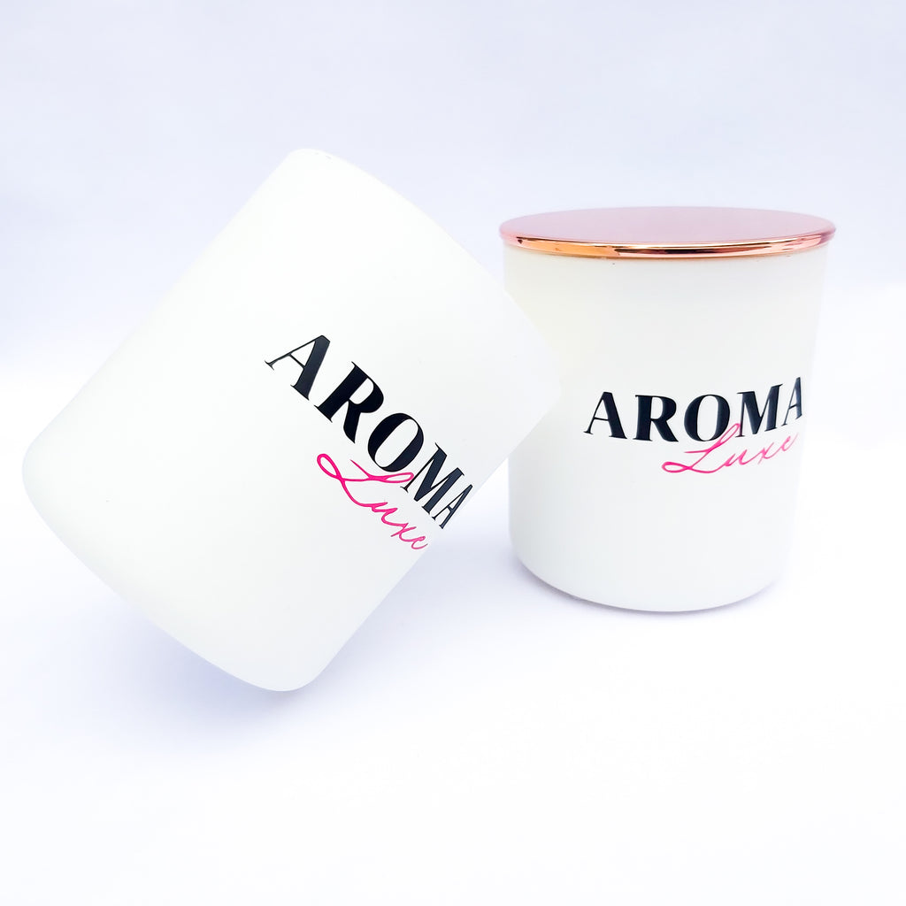 White - Vogue Wood Wick Candle - 200g | Various Scents