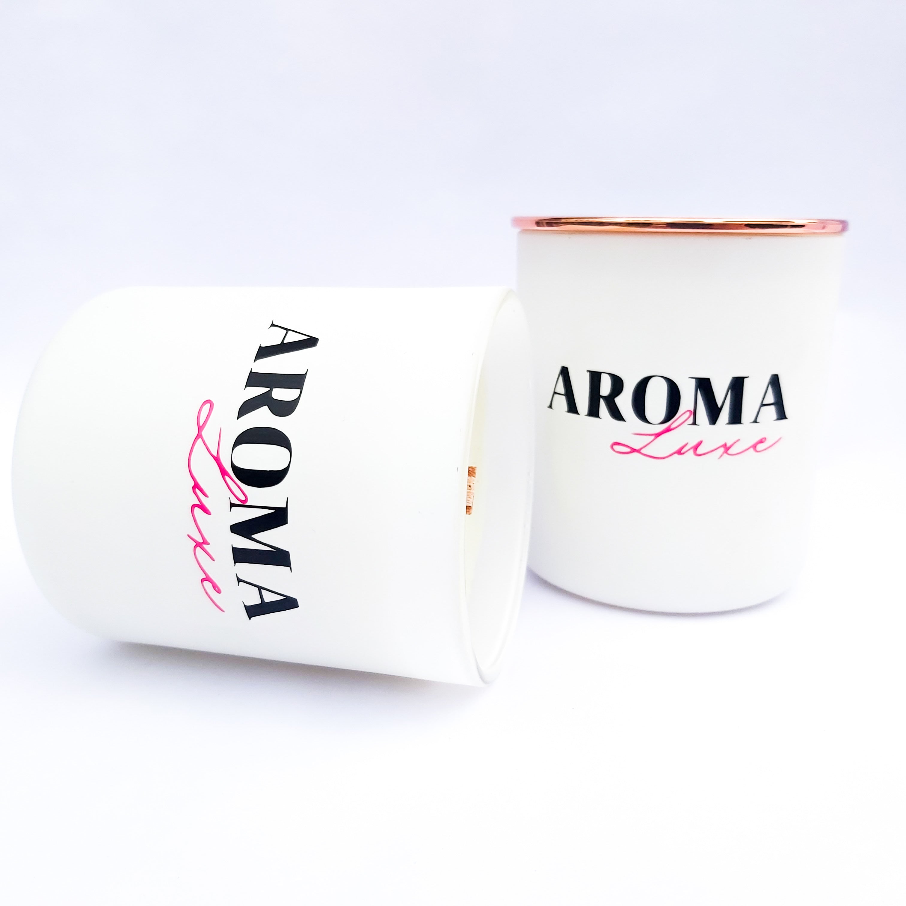White - Vogue Wood Wick Candle - 200g | Various Scents