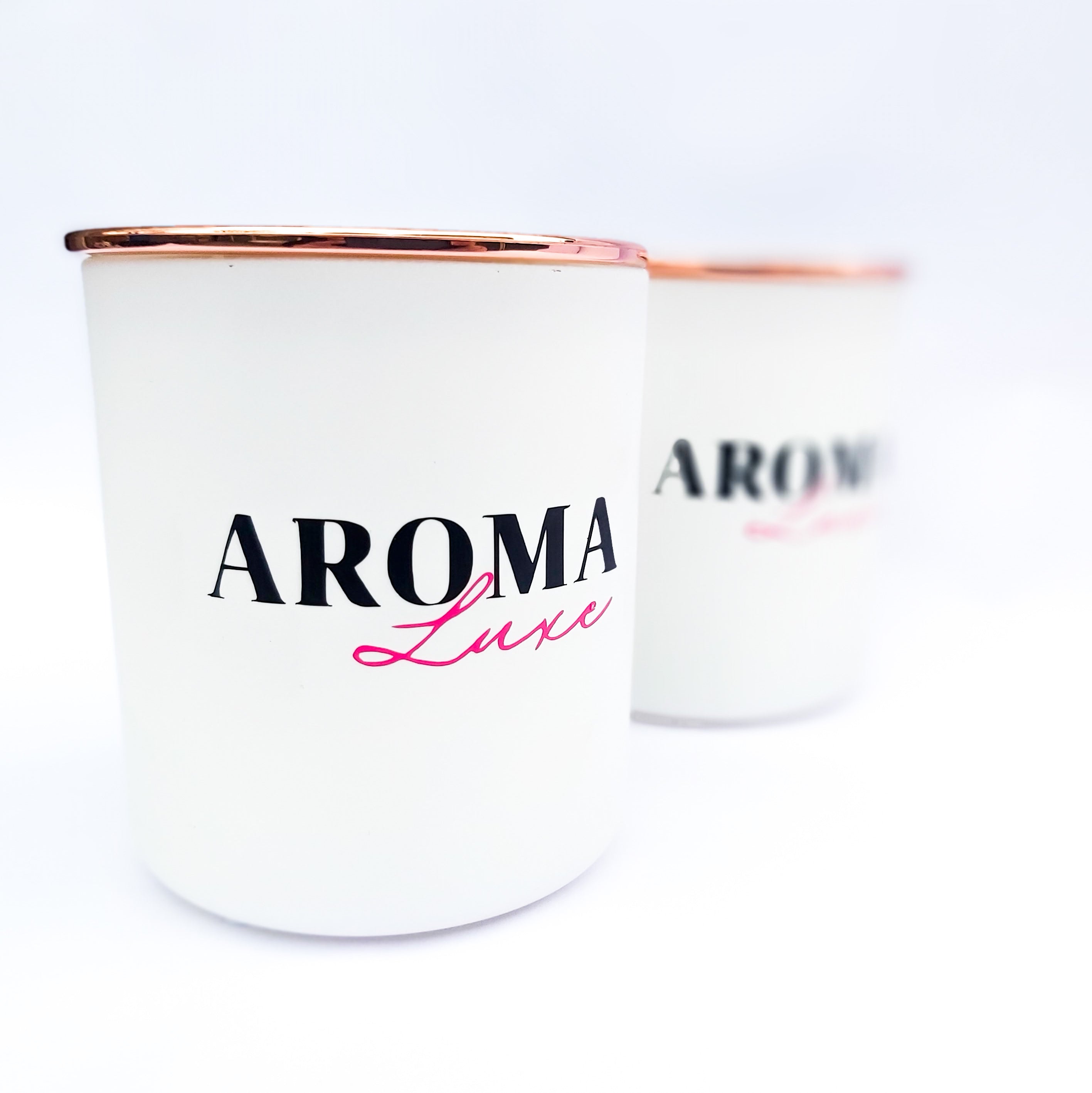 White - Vogue Wood Wick Candle - 200g | Various Scents