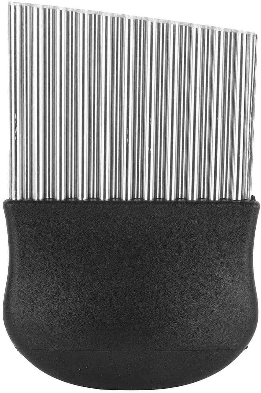 Wax Cutter | Crinkle Cutter for Scented Wax (Black)