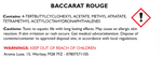 Baccarat Rouge - Wax Melt Sample Shot Pot