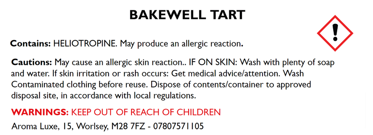 Bakewell Tart - Snap Bar (Large)