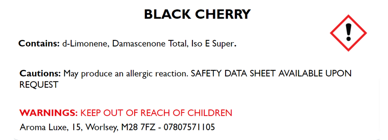 Black Cherry - Snap Bar (Large)