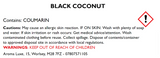 Black Coconut - Wax Melt Sample Shot Pot