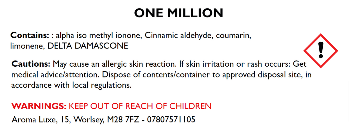 One Million - Snap Bar (Large)