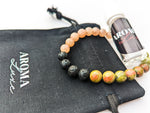 Unakite & Super Seven - Lava Crystal Diffuser Bracelet