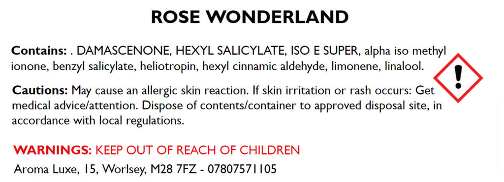 Rose Wonderland - Wax Melt Sample Shot Pot