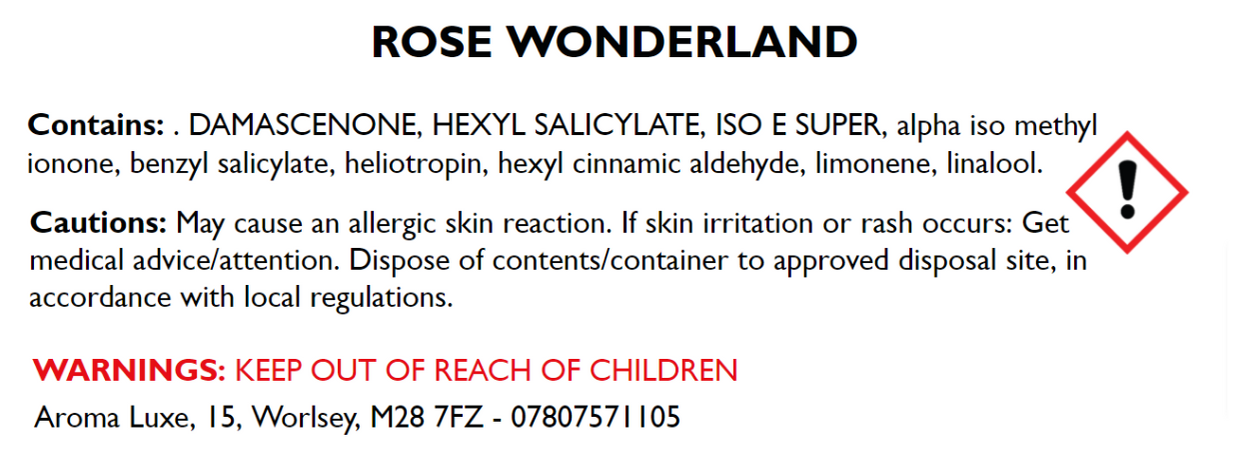 Rose Wonderland - Wax Melt Sample Shot Pot