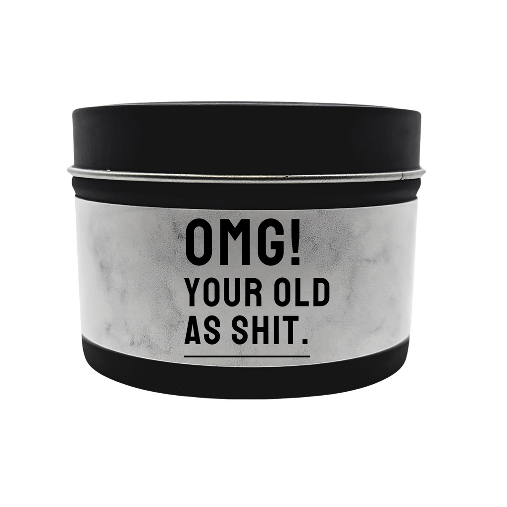 Personalised Birthday Messages | Candle in a Tin - 100g