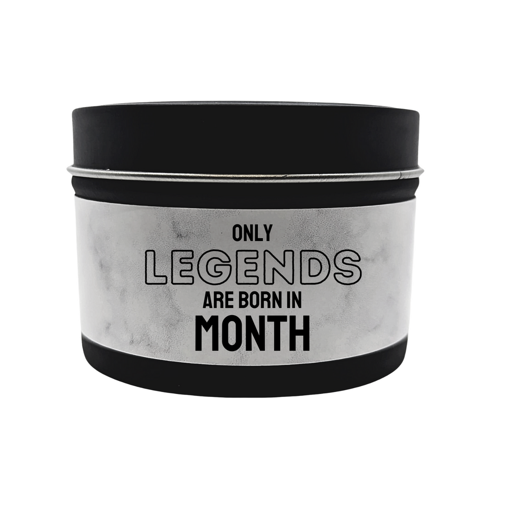 Personalised Birthday Messages | Candle in a Tin - 100g
