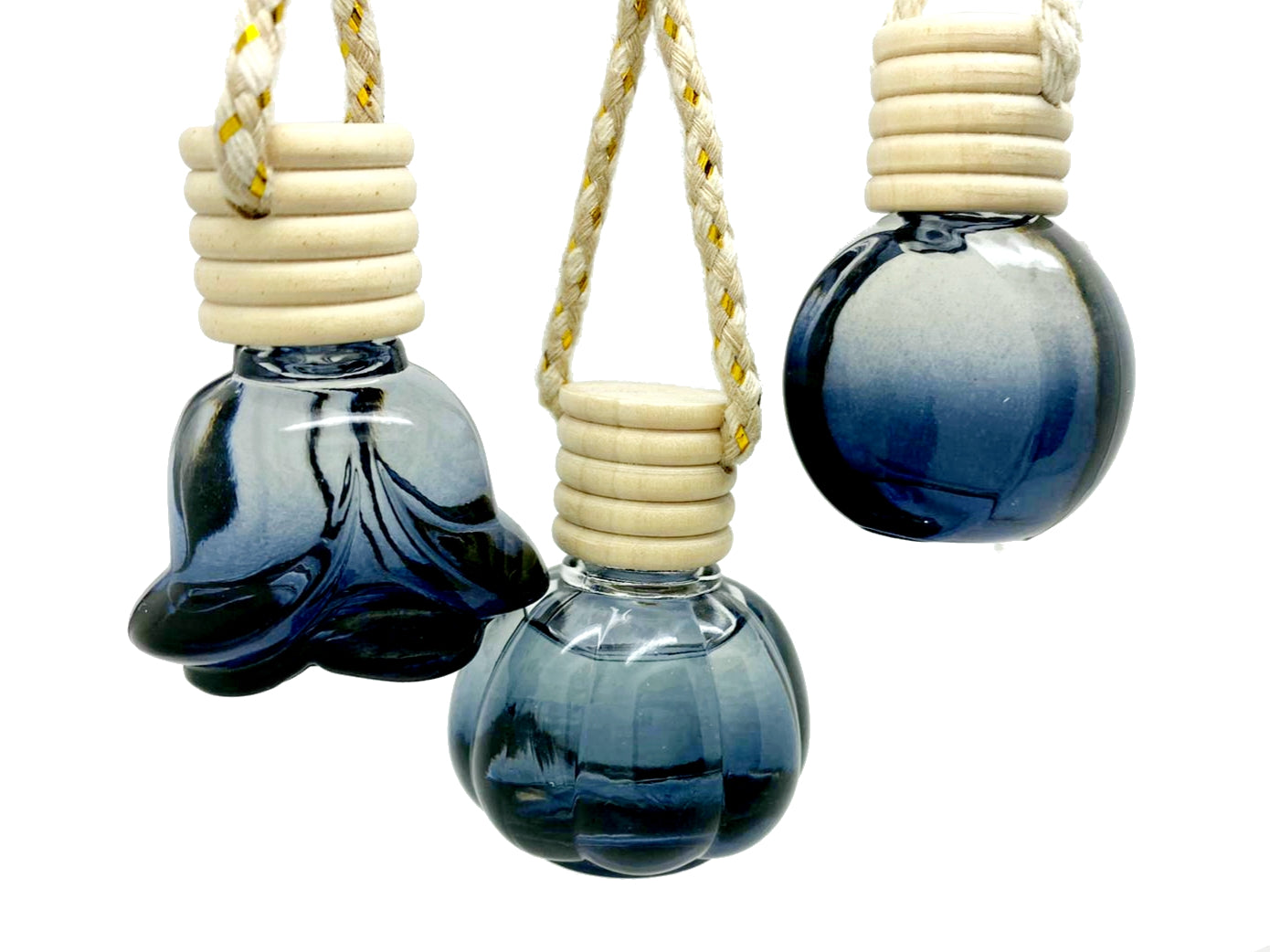 Rose Bottle | Car Diffuser | 10ml | Adjustable Hanging Air Fresher - Various Scents