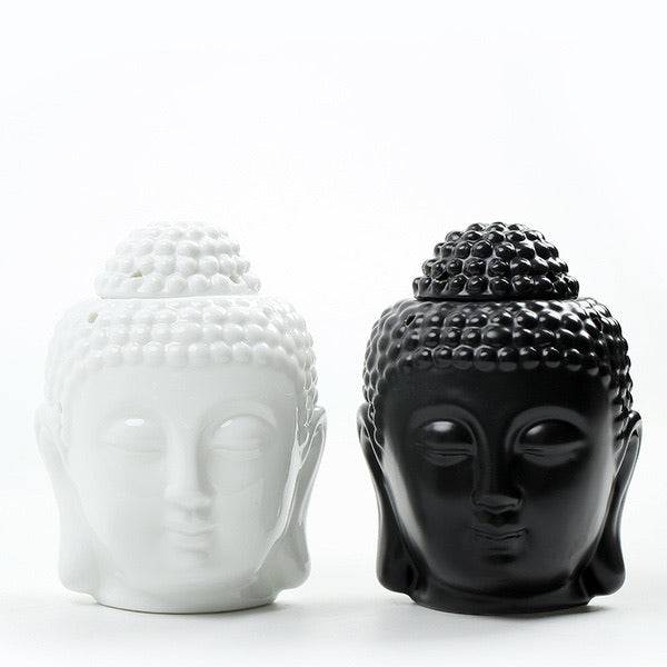 Peaceful Buddha Oil Warmer - Decorative & Soothing Essential Oil Diffuser