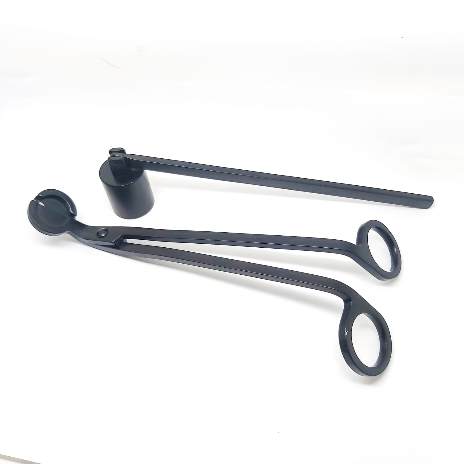 Candle Accessory Set | Trimmer & Snuffer - Matte Black
